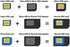 eTECH 3-Pack (9 SIM Card Adapter KIT by Noosy Total Adapters: Nano to Micro, Nano to Regular, Micro to Regular)