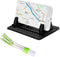 Phone Holder for Car with Air Vent Brush, Universal Silicone Cellphone Mount for Vehicle Mobile Phone GPS