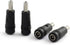 ZYAMY 10pcs DC Power Adapter, 5.5x2.1mm Female Jack to 5.5x2.5mm Male Plug Electrical Socket Converter