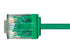 Monoprice Cat6 Ethernet Patch Cable, Snagless, 550MHz, UTP, 32AWG, 1 Feet, Green - Micro SlimRun Series