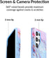 VELVET CAVIAR Compatible with Samsung Galaxy S22 Ultra Case, 8ft Drop Tested, Cute Protective Phone Case - Holographic