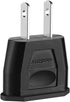 US 2 Pin Plug to EU 2 Hole Socket Power Jack Converter, Travel Adapter for Europe EU Euro to US Charger