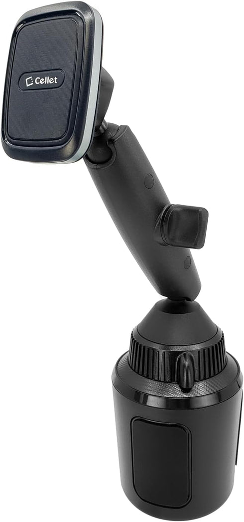 Cellet Cup Holder Phone Mount, Magnetic, for Apple iPhones and Samsung Galaxy Smartphones