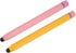 MECCANIXITY 2pcs Universal Capacitive Stylus Pens for Touch Screens, Hexagon Crayon Stylus, Yellow Pink.