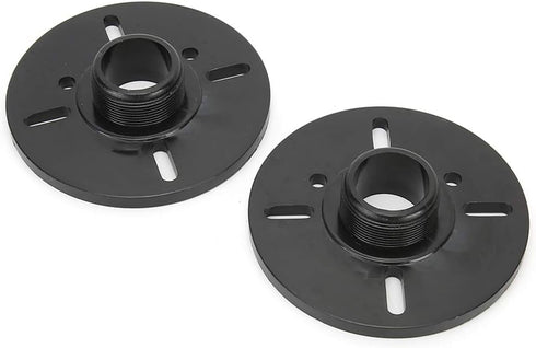 2PCS Treble Loudspeaker Horn Adapter, Universal Treble Horn Adapter with External Thread, ABS for Speaker