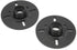 2PCS Treble Loudspeaker Horn Adapter, Universal Treble Horn Adapter with External Thread, ABS for Speaker