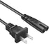 Narpendu 10Ft Projector Power Cord for Mini Projector,Replacement 2 Prong Power Cable (10Ft/1-Pack)
