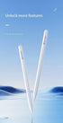 TECH NEST (2018-2025) 11"/12.9"/M4, 3/4/5/M2/M3, 5/6 Stylus Pen for iPad - Fast Charge, Tilt Sensitivity, Palm