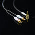 Primeda Audiophile Audio Cable, Stereo 3.5mm Male to 2 RCA Male Hi-Fi for MP3, CD Speakers, Home Theater (6 Feet)