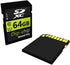 64GB Class 10 SDXC Memory Card for Nikon Coolpix Models: S9300, S6300, S4300, S3300, S30, S6400, S01, S02, S800c,