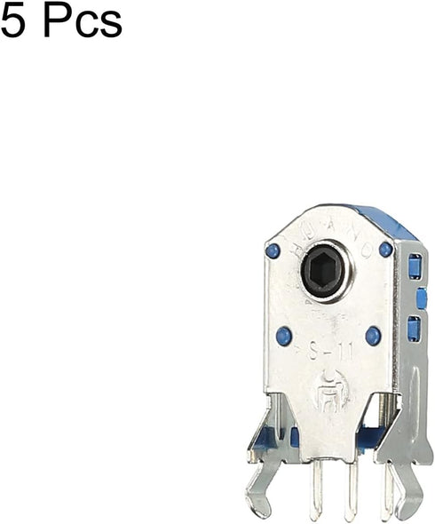 MECCANIXITY Mouse Wheel Encoder 11mm, 300W Time Accurate Decoder Rotary Scroll Wheel Encoder, 5 Pcs