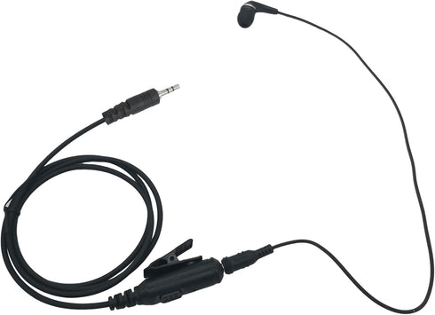 1 Pin Ptt Surveillance Headset, Acoustic Tube Radio Earpiece for Cobra Microtalk Walkie Talkie Models