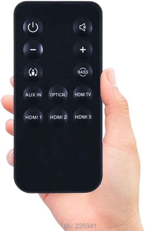 New Remote Control Replacement for JBL Cinema SB400, SB200 Soundbar Speaker System