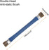 Double-Head Phone Motherboard IC Cleaning Brush, 12x15mm Anti-Static ESD Brush Cleaner for Computer