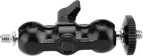 CAMVATE Universal Magic Arm with 1/4"-20 Thread, Black, 2 Pieces