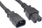 AC Extension Power Cord, IEC320 C14 to IEC320 C15, 14 AWG, 15A, 250V (ZWACDEAE-06)