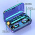 F9 True Wireless Earbuds with Power Bank, Bluetooth Version 5.1, Portable Case, Sport Design