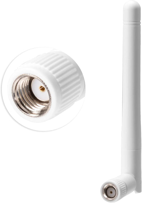 BINGFU External WiFi Antenna RP-SMA 2.4GHz 5GHz 5.8GHz 3dBi Dual Band Wireless Antennas