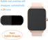 6 Pack Screen Protector for IDW13 / IDW15 / IDW19 Smart Watch, Full Coverage Clear TPU Film Compatible