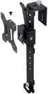 Monoprice 10 17.6lbs, Cubicle Flat Panel Monitor Mount - Easy Height Adjustments, Up to Black - Workstream Collection