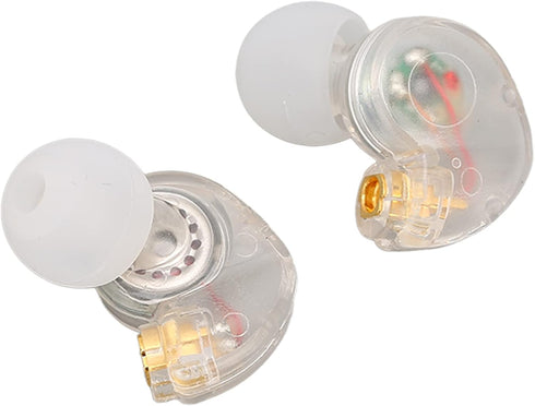 Pluggable Detachable HiFi Earphone Head Replacement for SE215, SE315, SE535 - Transparent Sports Earbud Head.