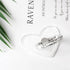 ralhaywi 2pcs Kickstand360 Phone Ring Stand Holder with DiamondHeart Shape Transparent Phone Ring Degree Rotation