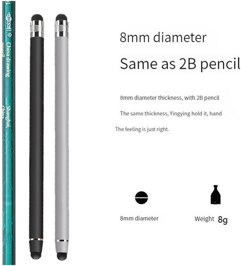 Stylus Pens for Touch Screens, 5 Pack, 10 Replaceable Tips High Precision Capacitive Stylus for iPad, iPhone, Android