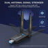 AC1300 Dual Band WiFi Wireless Network Card + BT 5.0 Adapter, USB 3.0 1300M 802.11ac Bluetooth 5.0 for Laptop PC.