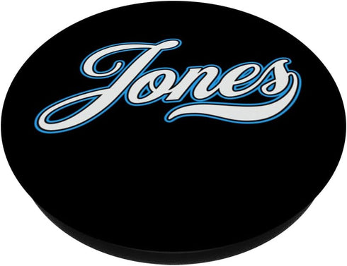Jones Family Retro Athletic Design Clan Reunion Souvenir PopSockets Standard PopGrip