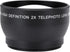 52mm Telephoto Lens - 52mm 2X Magnification HD Tele Converter for 52mm Mount Cameras