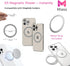 Mass 2.0 Limber Grip Magnetic Phone Stand, Vertical & Horizontal Holder, Ergonomic Comfortable Grip, Slim Titanium