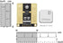 DFROBOT mmWave - C4001 24GHz Human Presence Detection Sensor (25 Meters, UART) by DFROBOT
