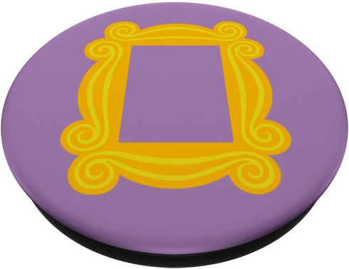Yellow Peephole Frame Cute Funny Friends Gift PopSockets Standard PopGrip