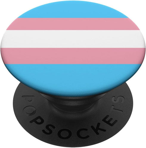 Transgender Trans Genderfluid Flag PopSockets Standard PopGrip for Phones and Tablets
