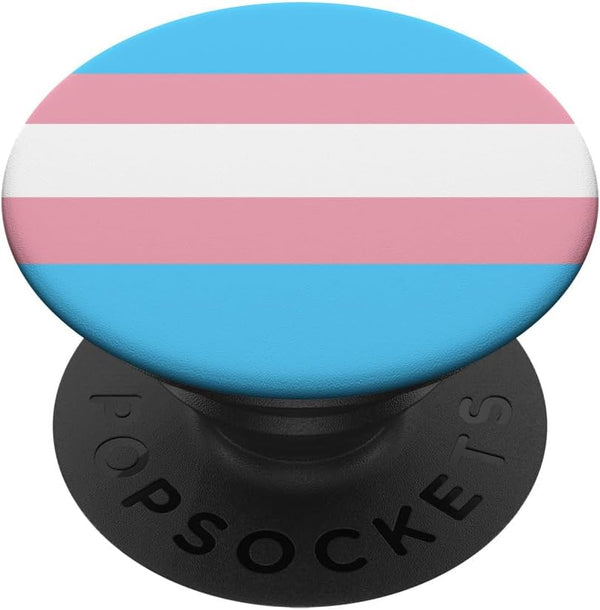 Transgender Trans Genderfluid Flag PopSockets Standard PopGrip for Phones and Tablets