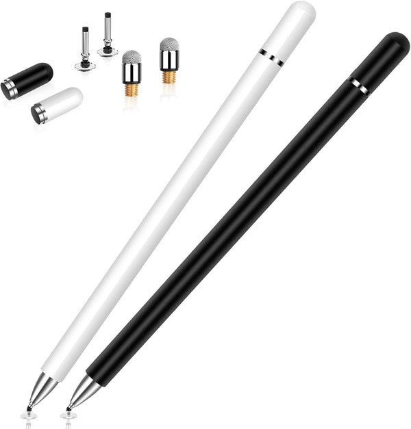 Stylus Pens for Touchscreen, 2 Pack High Sensitivity & Precision Magnetic Disc Stylus Pen for