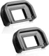 X psblty 2pcs EF Eyecups Eyepiece Viewfinder,Compatible for Canon DSLR EOS 1000D 550D 500D