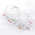 VANCORE Clear Wall Mounted Charging Phone Holder Smart Phone Station TV Remote Control Holder Clear Wall Box