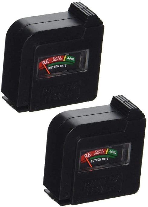 1Pc Black Practical BT-860 Battery Tester Checker for 9V 1.5V Button Cell, Electrical Equipment