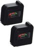 1Pc Black Practical BT-860 Battery Tester Checker for 9V 1.5V Button Cell, Electrical Equipment