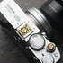 Set XE4/XT5/XPRO2/XA7/X100V/X100F/XA5/XE3 Camera Metal Hot Shoe Cover Shutter Buttons Protector for Fujifilm (Shutter
