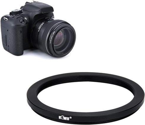 Kiwifotos 82mm-77mm Step-down Adapter Ring for Lenses, 82mm Lens to 77mm Filter and Hood