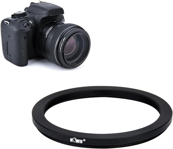 Kiwifotos 82mm-77mm Step-down Adapter Ring for Lenses, 82mm Lens to 77mm Filter and Hood