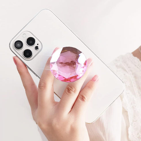ZOSTLAND Bling Bling Crystal Phone Ring, Universal 360° Adjustable Finger Grip Stand Holder for iPhone 15 14 13 12 11