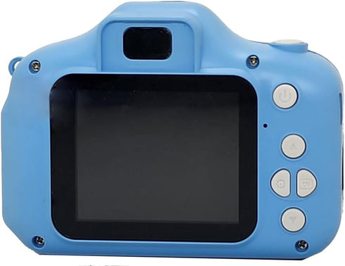 Ultimaxx Essential Kid’s Digital Camera Bundle (Blue) - Includes 32GB microSD Card, High-Speed Reader, Lanyard,