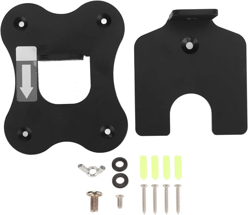 FOTABPYTI Wireless Speaker Wall Mount Bracket - Sturdy 3mm Thick Metal with Screws for Great Space Efficiency