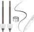 No Wore Out Titanium Alloy Replacement Fine Tips for Samsung S Pen Creator Edition, 2 Pcs