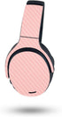 MightySkins Carbon Fiber Skin for Skullcandy Crusher ANC 2 - Solid Blush | Protective, Durable Textured Finish | Easy