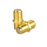 VCE Coaxial Cable Connector, RG6 F-Type Gold Plated Adapter, Female to Female, 5-Pack