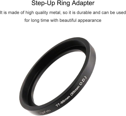 Lens Adapter,Matte Box Adapter Rings,Step up Ring for 95mm OD Matte Box